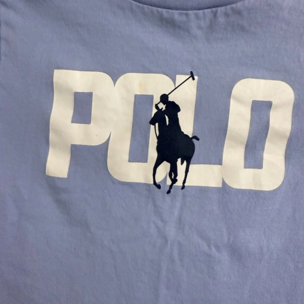 Polo by Ralph Lauren Kids Light Blue Polo Shirt, Perfect For Summer, 100% Cotton
